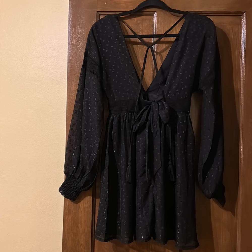 Sisters of the Tribe Black Dress - Picture 3 of 6